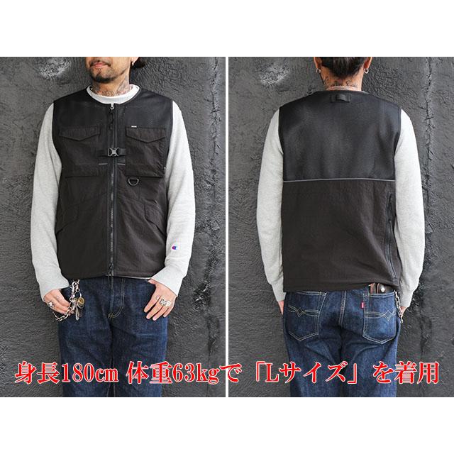 【UNCROWD/アンクラウド】2024SS「Mesh Vest/メッシュベスト」(243-35-002)(BLUCO/ブルコ/アメカジ/アウトドア/ハーレー/ホイールズアパレル/ウルフパック)｜wolfpack-ss｜14