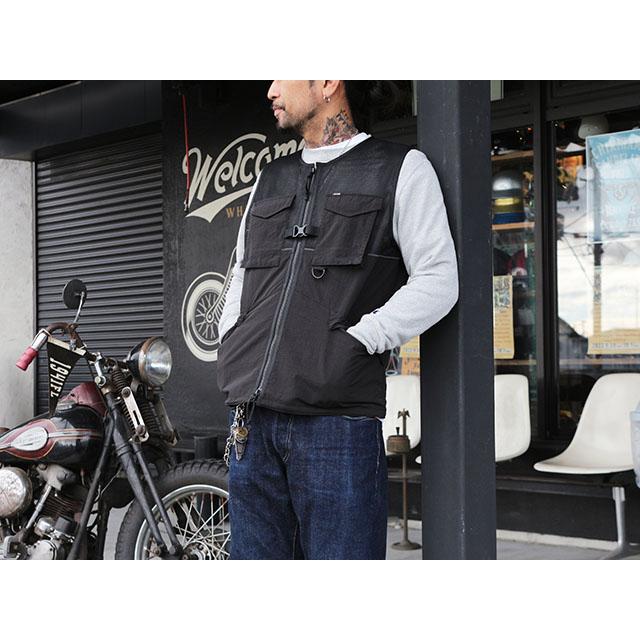 【UNCROWD/アンクラウド】2024SS「Mesh Vest/メッシュベスト」(243-35-002)(BLUCO/ブルコ/アメカジ/アウトドア/ハーレー/ホイールズアパレル/ウルフパック)｜wolfpack-ss｜15