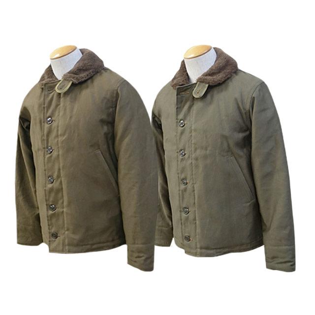【FREE WHEELERS/フリーホイーラーズ】2024FW「NAVY DEPARTMENT JACKET,DECK,ZIP TYPE N-1/ネイビーデパートメントジャケット デッキジップタイプN-1」(2431001)の画像