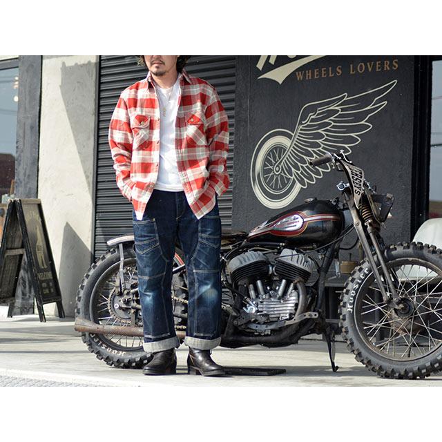 全2色【FREE WHEELERS/フリーホイーラーズ】2024FW「Work Shirts”NOMAD