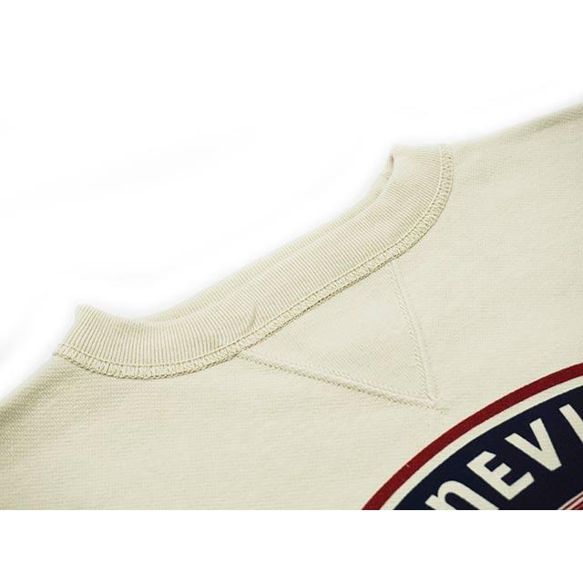 Free Wheelers ダブルニー　ホワイト FREE WHEELERS/フリーホイーラーズ】2024FW「Double V Sweat Shirts