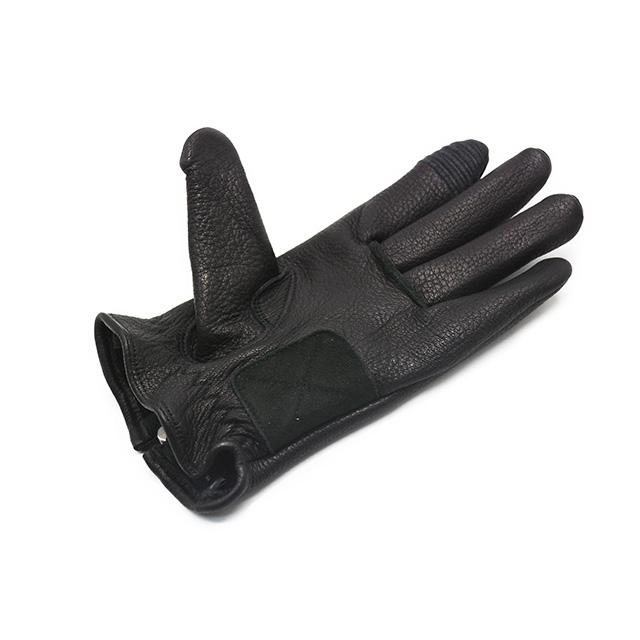 全2色【UNCROWD/アンクラウド】2025SS「Deerskin Zipper Glove/ディア