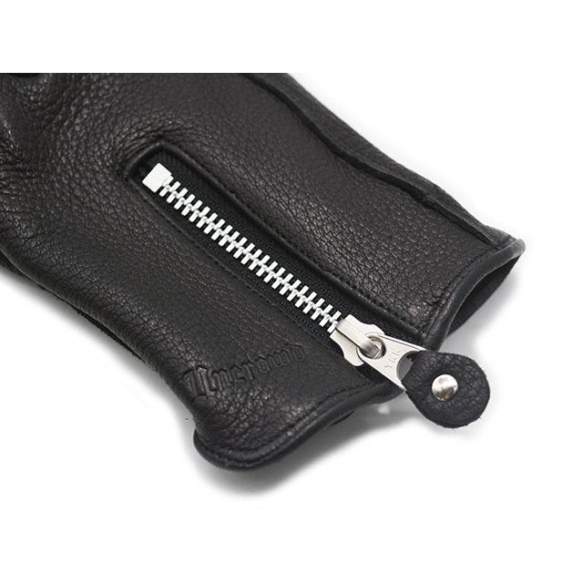 全2色【UNCROWD/アンクラウド】2025SS「Deerskin Zipper Glove/ディア