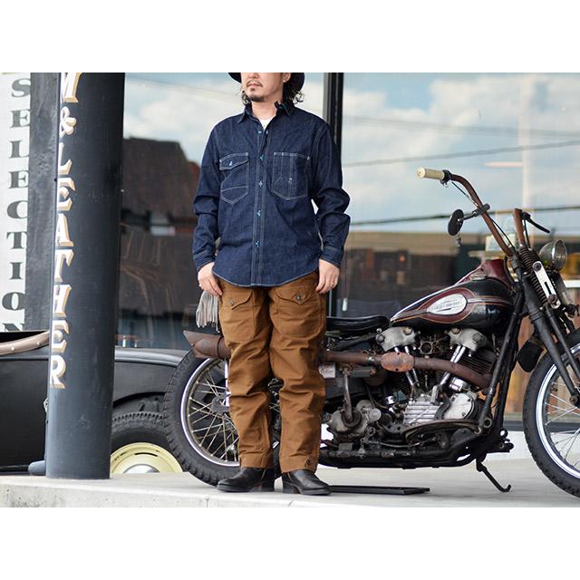 FREE WHEELERS/フリーホイーラーズ】2025SS「Mechanic Shirts”Blystone