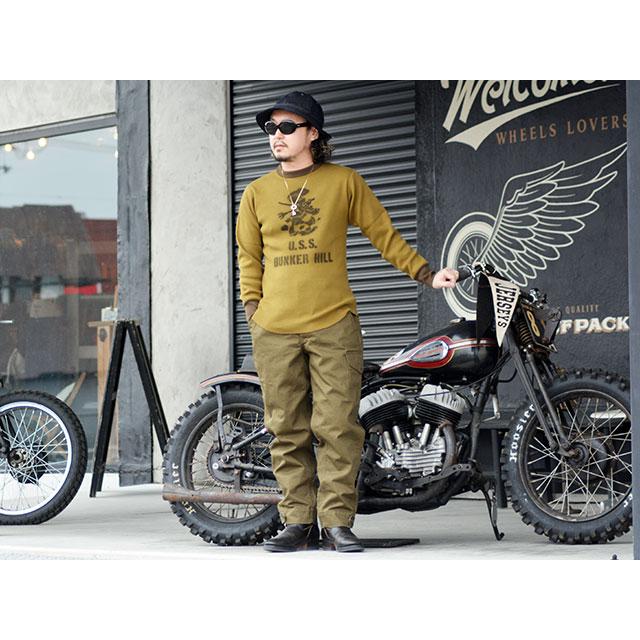 FREE WHEELERS/フリーホイーラーズ】2024FW「CREW NECK TYPE”U.S.NAVY
