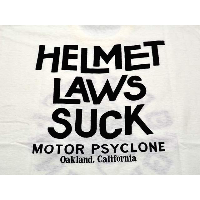 【FREE WHEELERS/フリーホイーラーズ】2025SS「Set-In S/S Tee”HELMET LAWS SUCK”/セットインショートスリーブTee”ヘルメットロウズサック”」(2525013) |  | 03
