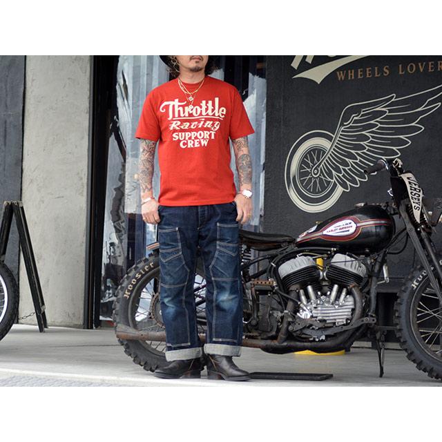 FREE WHEELERS/フリーホイーラーズ】2025SS「Set-In S/S Tee”Throttle