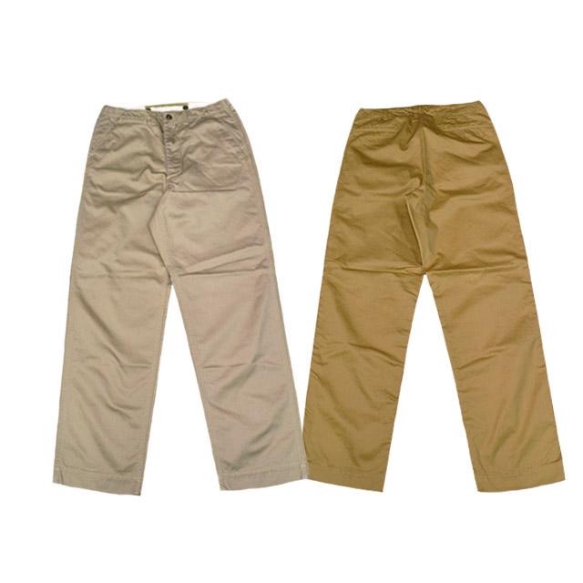 全2色【FREE WHEELERS/フリーホイーラーズ】2025FW「TROUSERS COTTON KHAKI”M-1950”/トラウザースコットンカーキ”M-1950”」(2532003)(ウルフパック) |  | 01