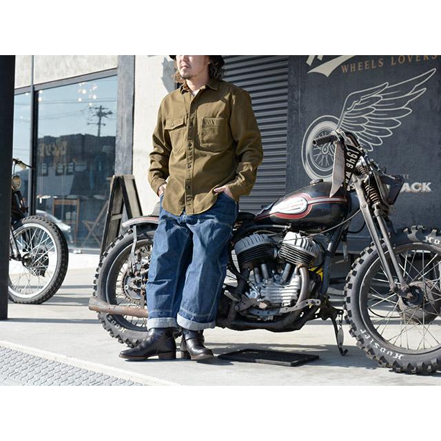 FREE WHEELERS/フリーホイーラーズ】2025FW「”Gemsa” WORK SHIRT