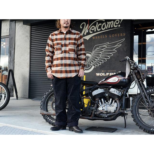 FREE WHEELERS/フリーホイーラーズ】2025FW「MECHANIC SHIRT”Birner