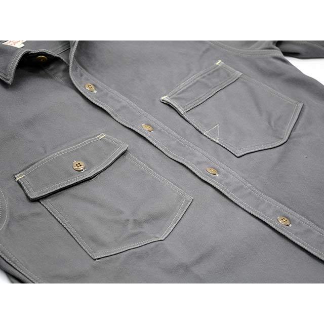 【FREE WHEELERS/フリーホイーラーズ】2025FW「”Gemsa” WORK SHIRT/”ジェムサ”ワークシャツ」(2533006)(アメカジ/ハーレー/ウルフパック) |  | 03