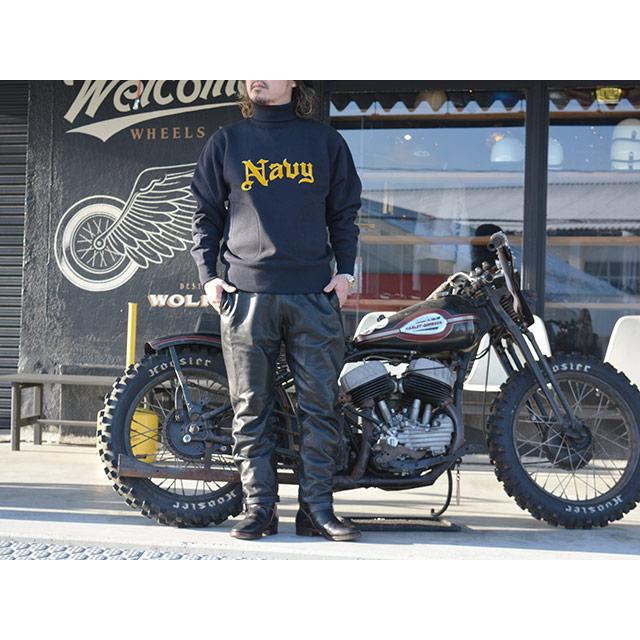 【FREE WHEELERS/フリーホイーラーズ】2025FW「”U.S.NAVY BNY DRYDOCK #4” TURTLE NECK SWEAT SHIRT/タートルネックスウェットシャツ」(2534010) |  | 10