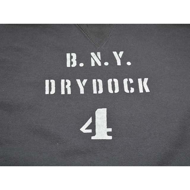 【FREE WHEELERS/フリーホイーラーズ】2025FW「”U.S.NAVY BNY DRYDOCK #4” TURTLE NECK SWEAT SHIRT/タートルネックスウェットシャツ」(2534010) |  | 03