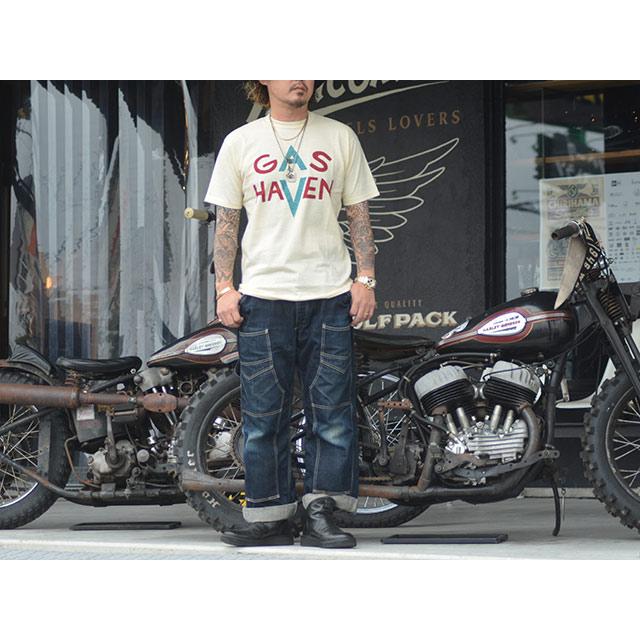 FREE WHEELERS/フリーホイーラーズ】2025FW「Set-In S/S Tee”GAS HAVEN