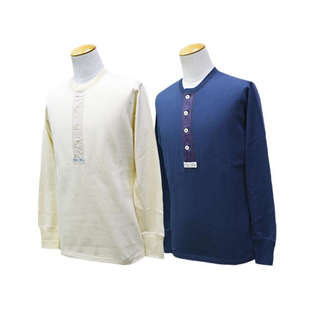 全2色【FREE WHEELERS/フリーホイーラーズ】2025FW「Henley Necked L/S