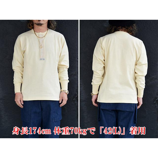 全2色【FREE WHEELERS/フリーホイーラーズ】2025FW「Henley Necked L/S