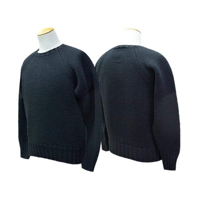 全2色【FREE WHEELERS/フリーホイーラーズ】2025FW「RAGLAN SLEEVE SWEATER”TRAILBLAZER”/ラグランスリーブセーター”トレイルブレイザー”」(2536001)の画像