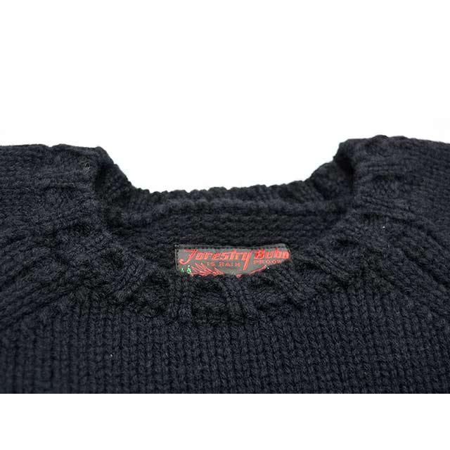 全2色【FREE WHEELERS/フリーホイーラーズ】2025FW「RAGLAN SLEEVE SWEATER”TRAILBLAZER”/ラグランスリーブセーター”トレイルブレイザー”」(2536001)の画像