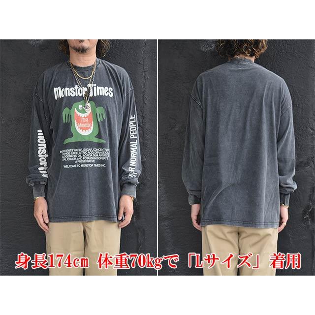全2色【MONSTOR TIMES/モンストアタイムズ】2025AW「I'm a MONSTOR L/S