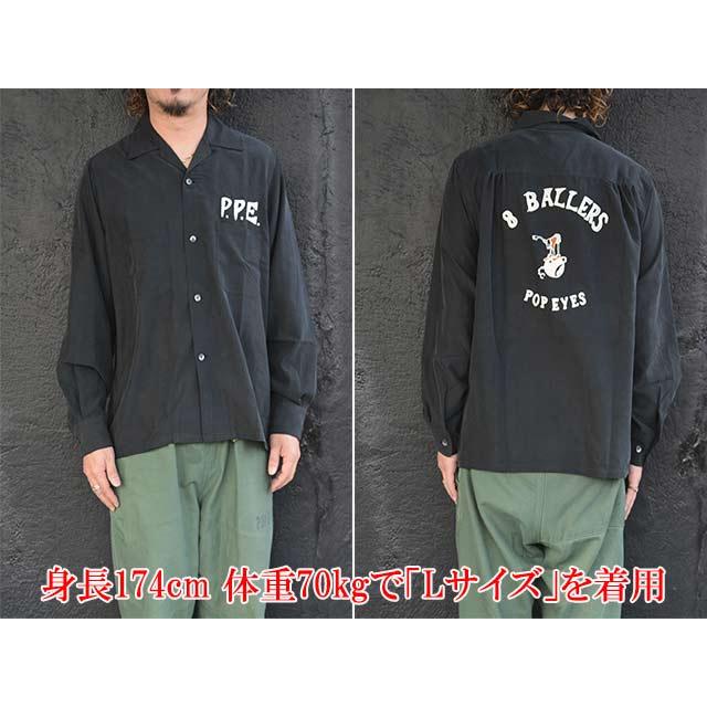 POP EYES/ポップアイズ】2025AW「8 BALLERS L/S Shirt/エイト