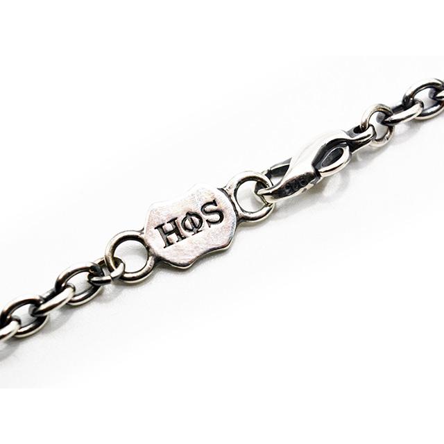 【HΦS/エイチファイエス】「NECKLACE CHAIN/ネックレスチェーン」(25HS-NC001-SV)(galcia/ガルシア/アンチェンジングラブ/アメカジ/ウルフパック)の画像
