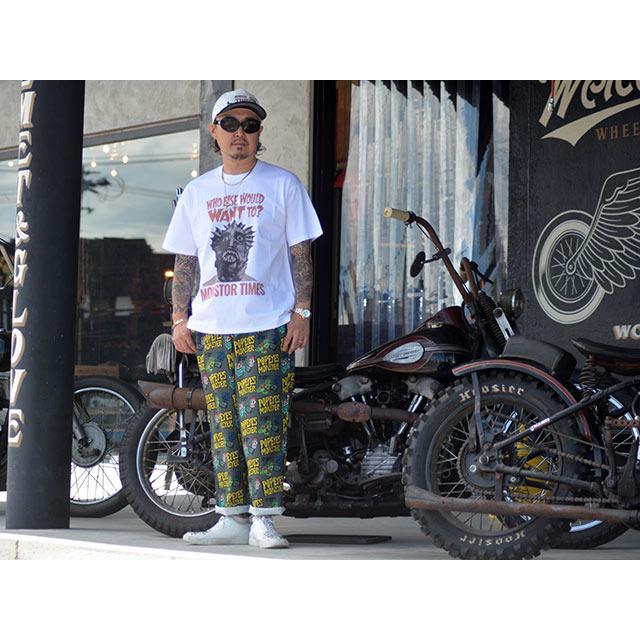 全2色【MONSTOR TIMES/モンストアタイムズ】2025SS「MONSTOR GREETING