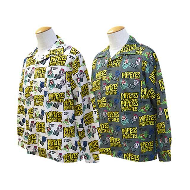 30% OFF)【POP EYES/ポップアイズ】2025SS「Monster L/S Shirts