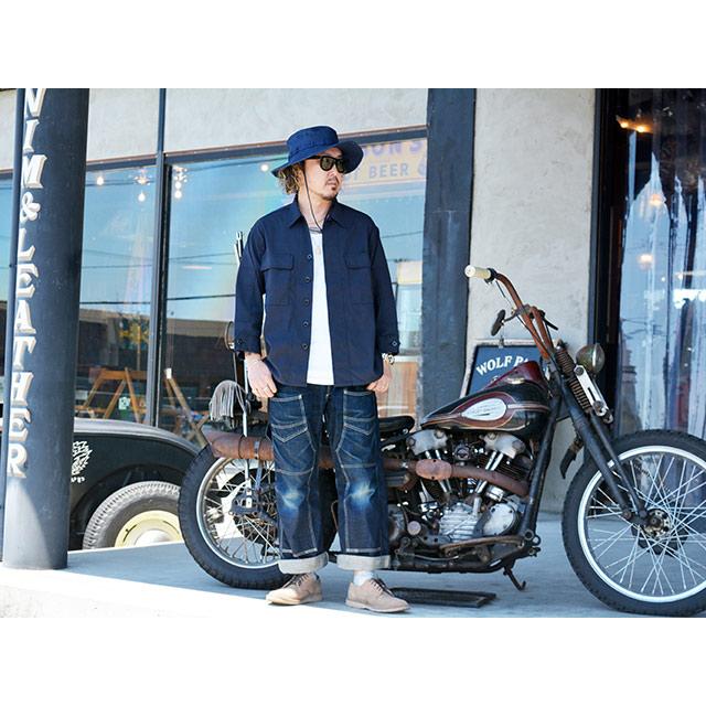 【FREE WHEELERS/フリーホイーラーズ】2026SS「”GUARDIAN” THREE-QUARTER SLEEVE JACKET/”ガーディアン”スリークォータースリーブジャケット」(2621013)の画像