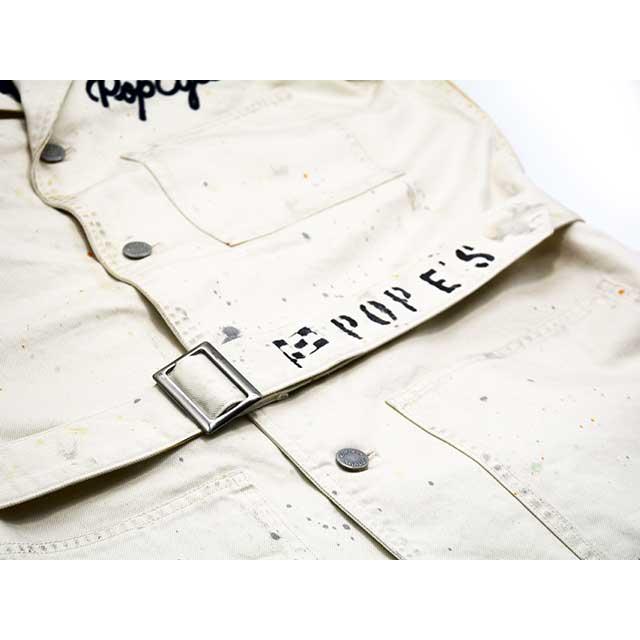 【POP EYES/ポップアイズ】2026SS「HOT&ROD Coat”PAINT”/ホット&ロッドコート”ペイント”」(26SS-PPE-001P)(アメカジ/ホットロッド/ウルフパック)の画像