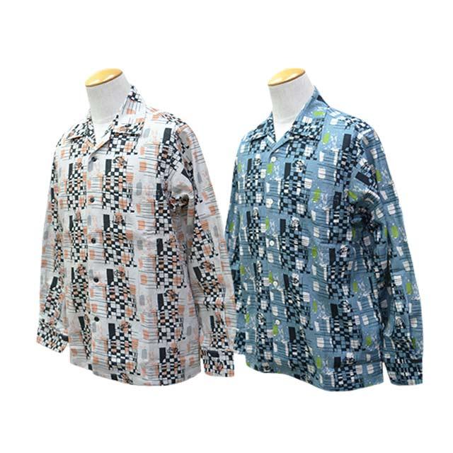 全2色【POP EYES/ポップアイズ】2026SS「Checkerd Hell Drive L/S