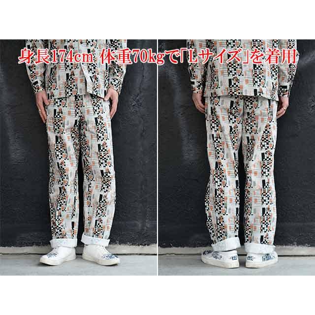 全2色【POP EYES/ポップアイズ】2026SS「Checkered Hell Drive Pants