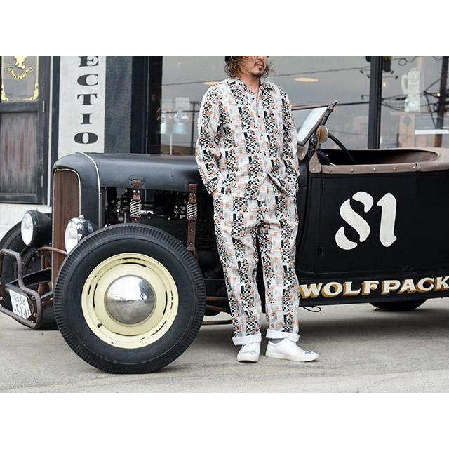 全2色【POP EYES/ポップアイズ】2026SS「Checkered Hell Drive Pants