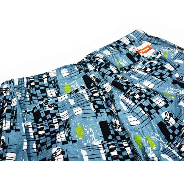  HELL パンツ 全2色【POP EYES/ポップアイズ】2026SS「Checkered Hell Drive Pants