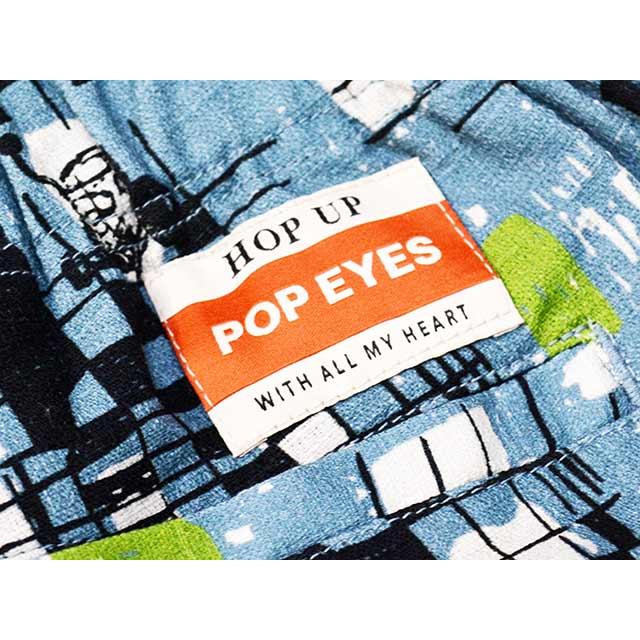 全2色【POP EYES/ポップアイズ】2026SS「Checkered Hell Drive Shorts/チェッカードヘルドライブショーツ」(26SS-PPE-010)(アンチェンジングラブ)の画像