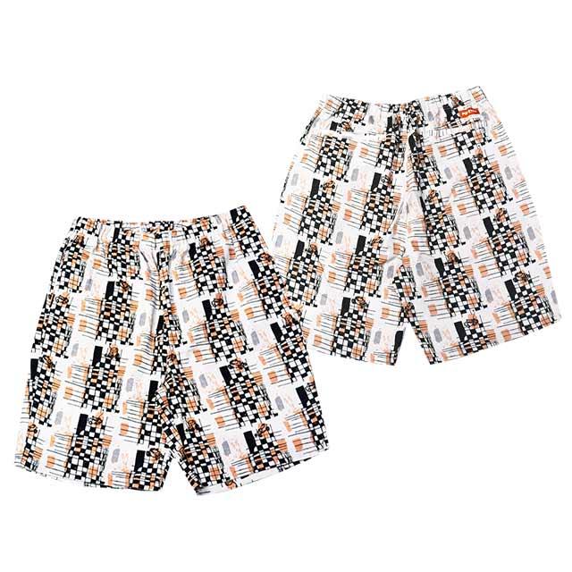 全2色【POP EYES/ポップアイズ】2026SS「Checkered Hell Drive Shorts/チェッカードヘルドライブショーツ」(26SS-PPE-010)(アンチェンジングラブ)の画像