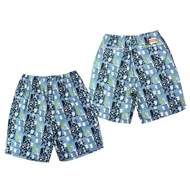 全2色【POP EYES/ポップアイズ】2026SS「Checkered Hell Drive Shorts