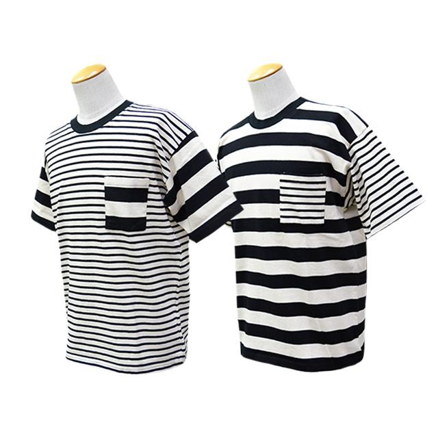 全2色【POP EYES/ポップアイズ】2026SS「CRAZY BORDER S/S Tee
