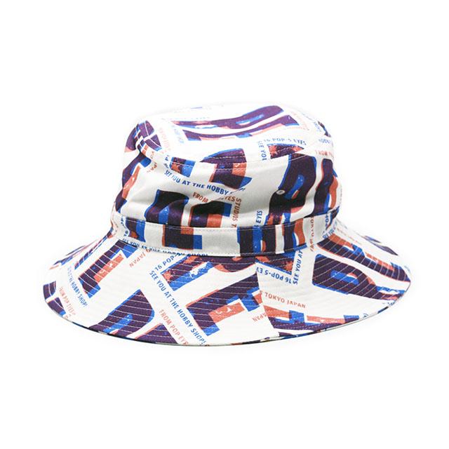 全2色【POP EYES/ポップアイズ】2026SS「PE Hobby Art BUCKET HAT/PE