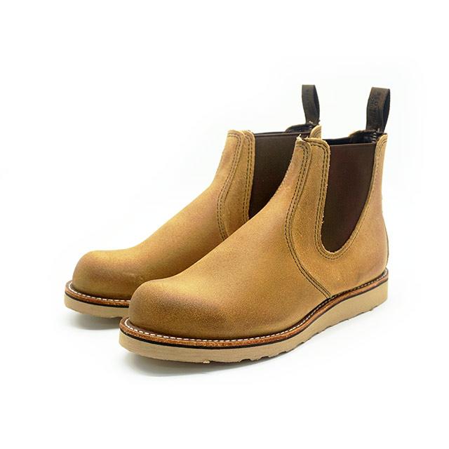 【RED WING/レッドウイング】「Side Gore Boots”Classic Chelsea”/サイドゴアブーツ”クラシックチェルシー”」(3192/Hawthorne Muleskinner)(ウルフパック)