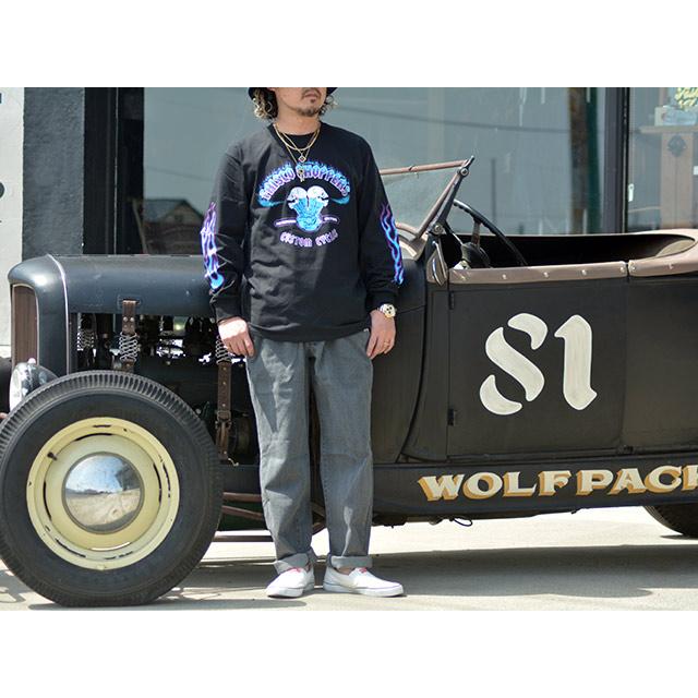 全2色【415 CLOTHING/415クロージング】「Printed L/S Tee”FRISCO