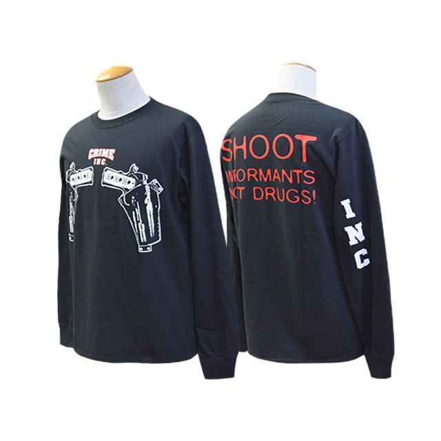 415 CLOTHING/415クロージング】「Printed L/S Tee”Crime Inc. with