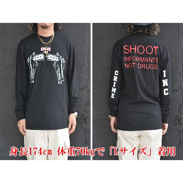 415 CLOTHING/415クロージング】「Printed L/S Tee”Crime Inc. with