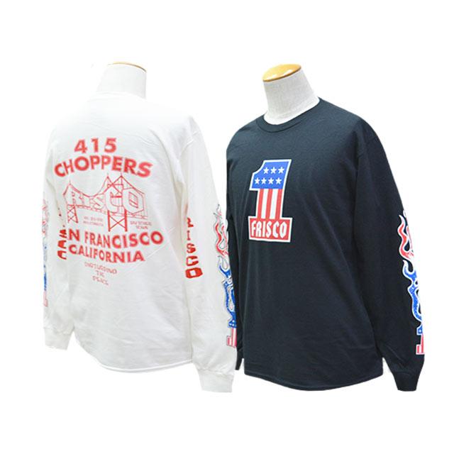 全2色【415 CLOTHING/415クロージング】「Printed L/S Tee”FRISCO #1