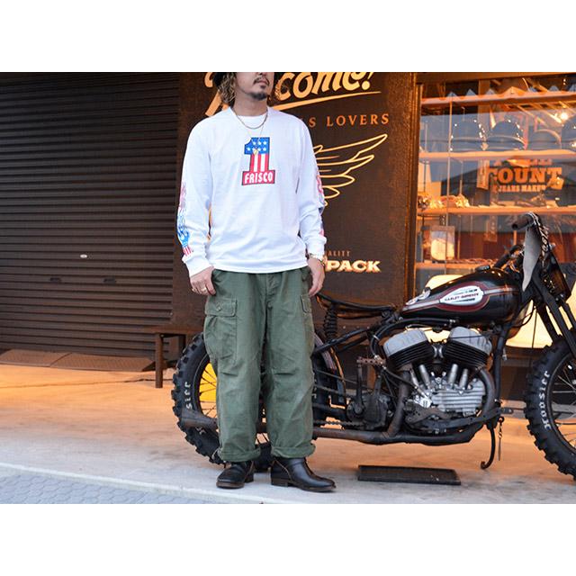 全2色【415 CLOTHING/415クロージング】「Printed L/S Tee”FRISCO #1