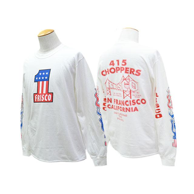 全2色【415 CLOTHING/415クロージング】「Printed L/S Tee”FRISCO #1