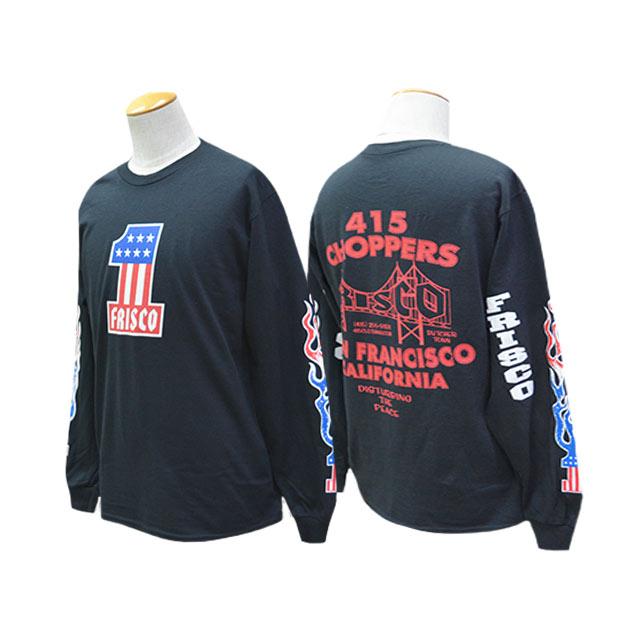 全2色【415 CLOTHING/415クロージング】「Printed L/S Tee”FRISCO #1