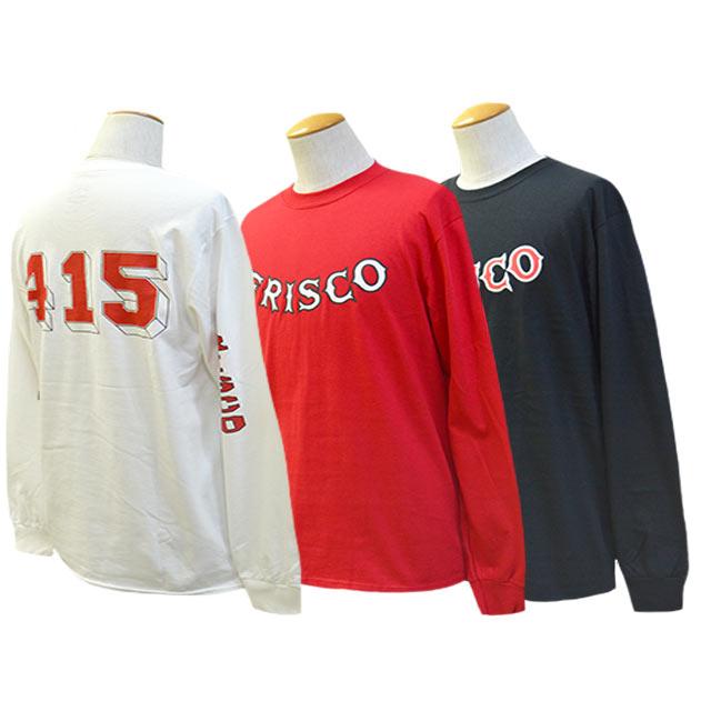 全3色【415 CLOTHING/415クロージング】「Printed L/S Tee”FRISCO 415