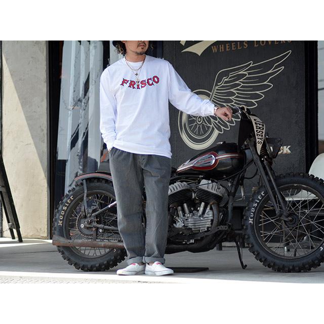 全3色【415 CLOTHING/415クロージング】「Printed L/S Tee”FRISCO 415