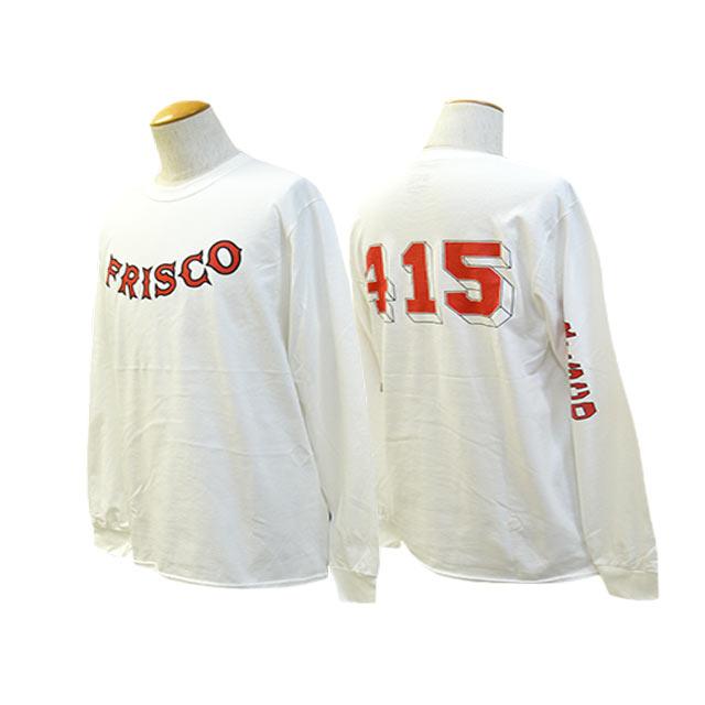 全3色【415 CLOTHING/415クロージング】「Printed L/S Tee”FRISCO 415