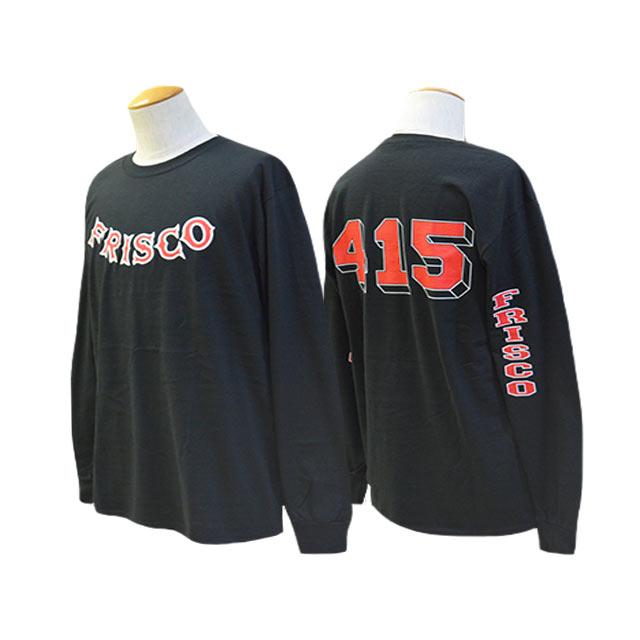 全3色【415 CLOTHING/415クロージング】「Printed L/S Tee”FRISCO 415 